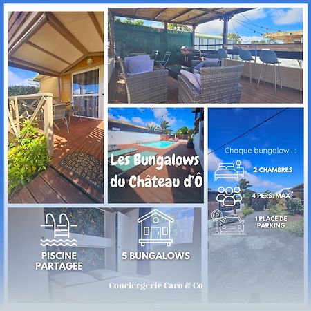Les Bungalows Du Chateau D'O Petite Île Eksteriør billede